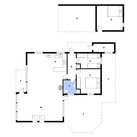 Дом отдыха Hs010-henne-hjelmevej-7 *